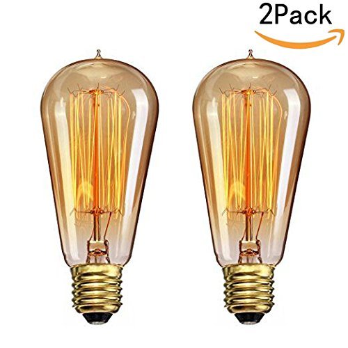 Vintage Edison Light Bulbs (2 Count)