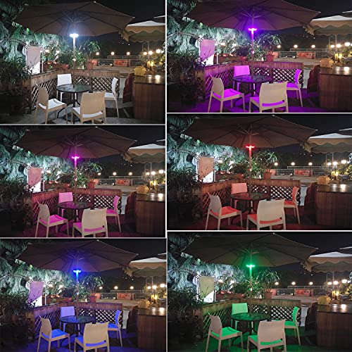 12 Colors Patio Umbrella Light with Remote Control