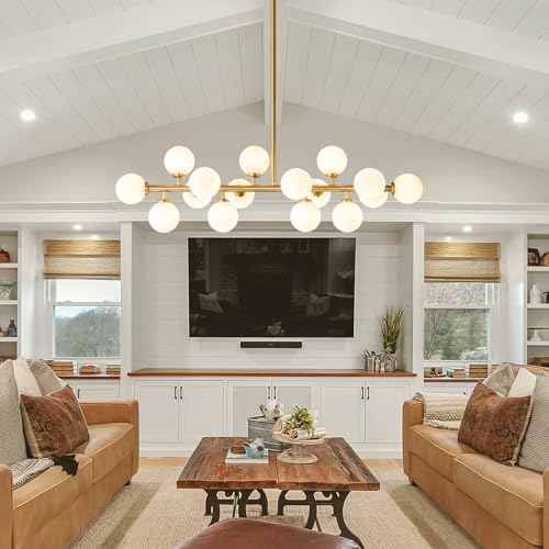 Mid Century Modern Sputnik Chandelier