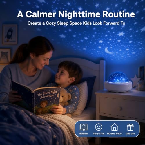 Star Projector for Kids Night Light