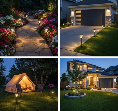 Solar Lights Outdoor 6 PCS (6 Count)