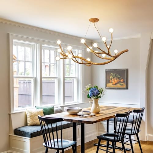 20 Light Tree Branch Chandelier Farmhouse Ceiling Light