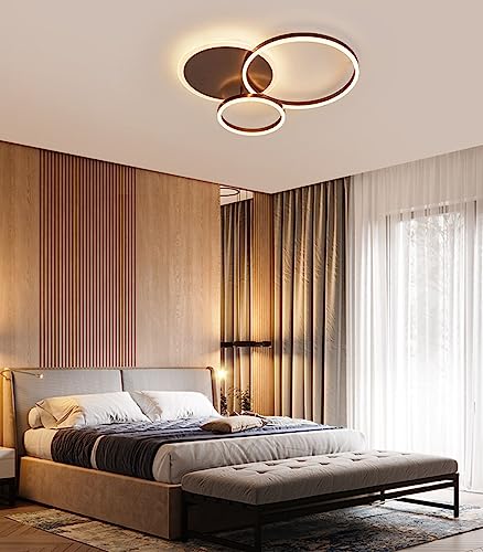 Chaners Ceiling Light LED Ceiling Light Ring Design Lighting Dimmable with Remote Control Lights for Living Room Bedroom Hallway