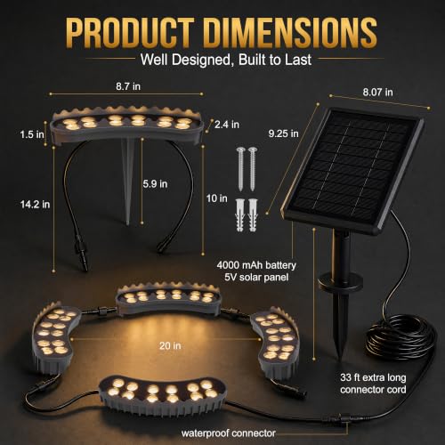 Solar Tree Lights Outdoor