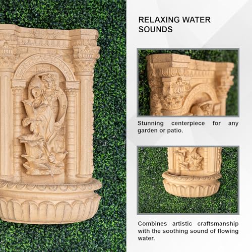 30.3" Solar Pot Fountain