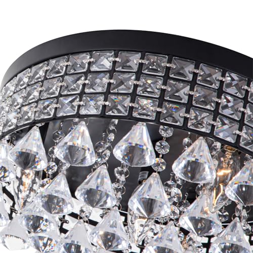 4 Lights Crystal Chandelier