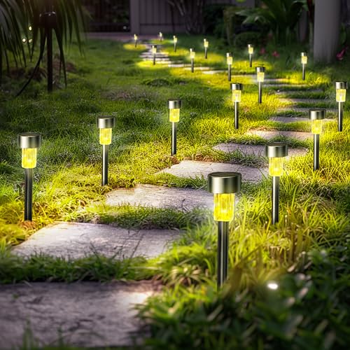 24 Pack Solar Lights Outdoor Waterproof (24 Count)