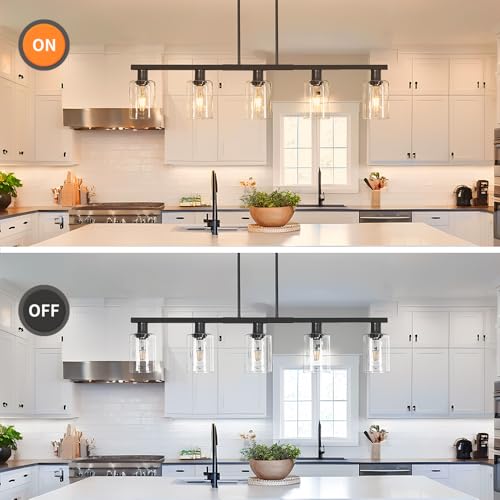 5 Light Kitchen Island Light