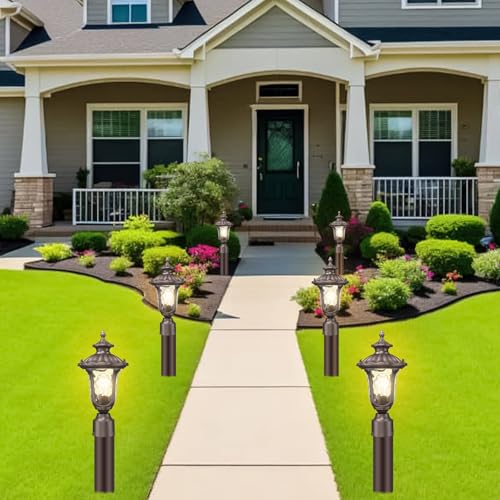 Outdoor Post Lights Fixtures Lamp Post Light (2 Count)