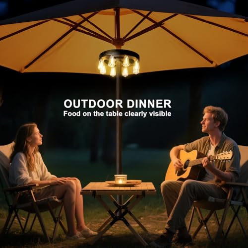 Patio Outdoor Umbrella Lights (8 Count)