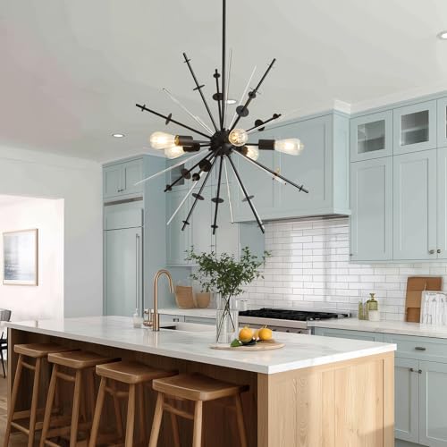 Modern Black Chandelier