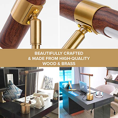 Modern Banker Slim Table Lamp