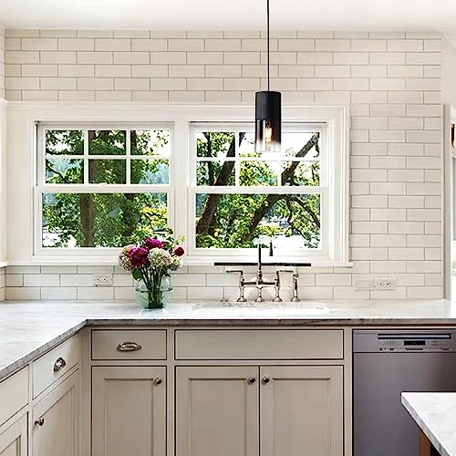 3 Pack Black Pendant Light Fixtures (3 Count)