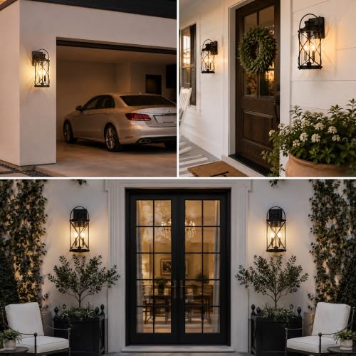 20inch Large Dusk to Dawn Outdoor Wall Lights Fixtures