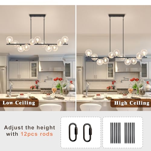 Linear Chandeliers for Dining Room (11 Count)