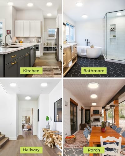 6PACK LED Flush Mount Ceiling Light (6 Count)