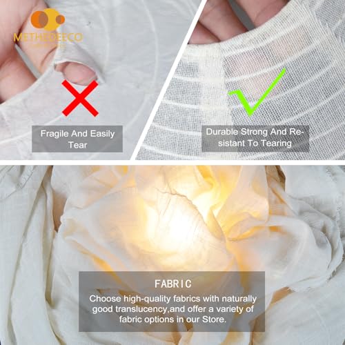 Oval Linen Pendant Lamp Shade