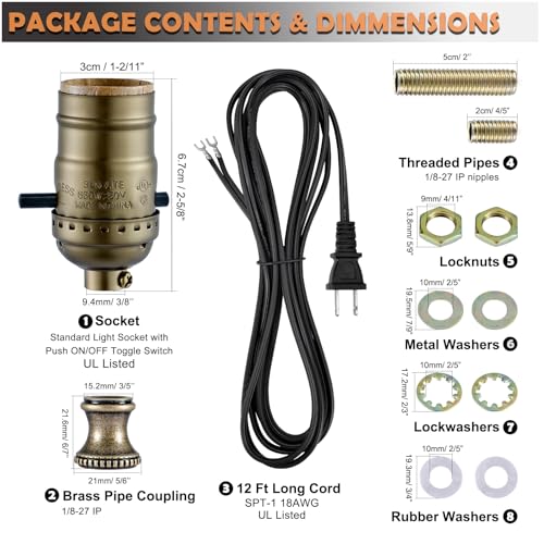 Lamp Rewire Kit (2 Count)
