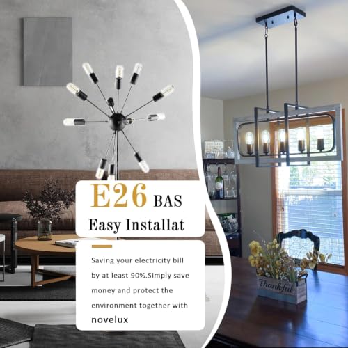 3.2 Inch 5000K Daylight White E26 LED Bulb 60 Watt Equal (9 Count)