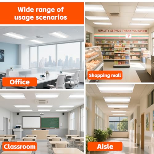 2x4 LED Troffer Light (32 Count)