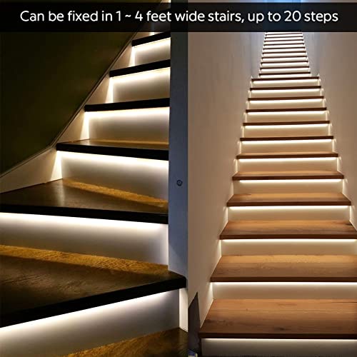 20 Step Intelligent Motion Sensor Stair Lights Kit (20 Foot)