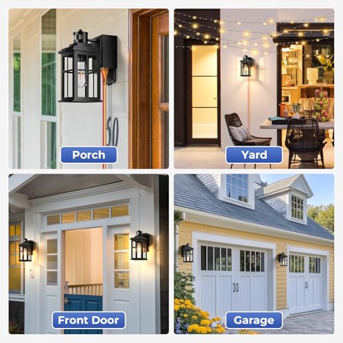Porch Light with GFCI Outlet