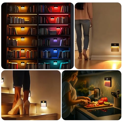 8 Pack Motion Sensor Stair Light for Indoor (8 Count)