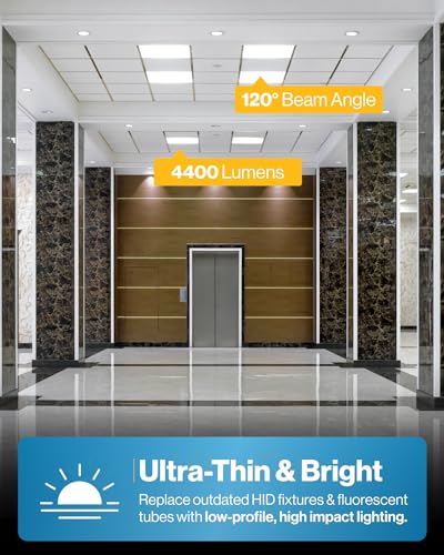 Sunco 6 Pack 2x2 LED Flat Panel Light (6 Count)