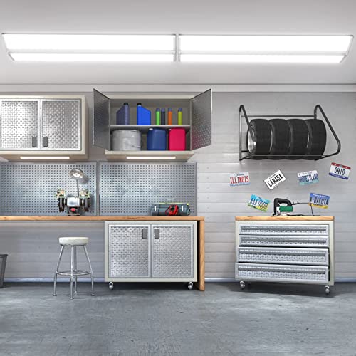 72W 4FT LED Wraparound Office Light (4 Count)