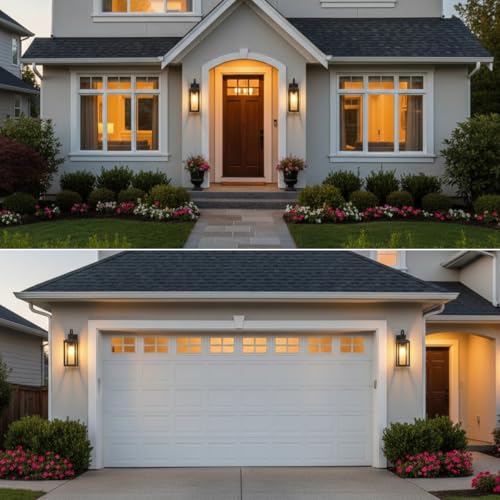 17" Large Outdoor Wall Lights for House 2 (2 Count)