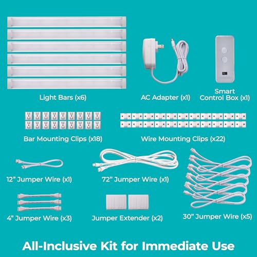 Works with Alexa Smart Under Cabinet Lighting Kit