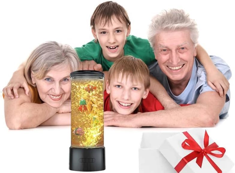 Sensory Bubble Tube Table Lamp (5.5*5.5*15.5)