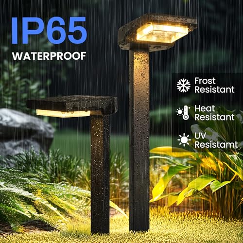 Solar Pathway Lights Outdoor (4 Count)