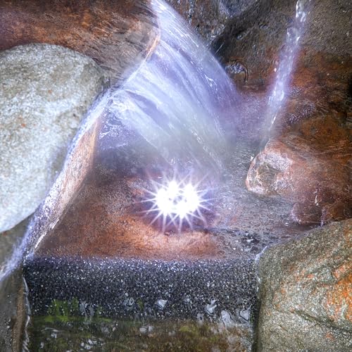 WIN1068 Outdoor Floor Rock Water Fountain with LED Lights