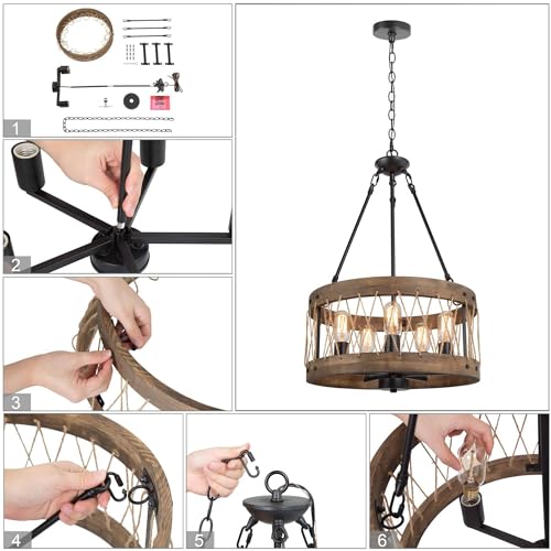 Farmhouse Chandelier
