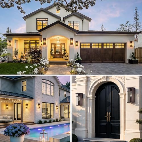 Outdoor Wall Light Fixtures (2 Count)