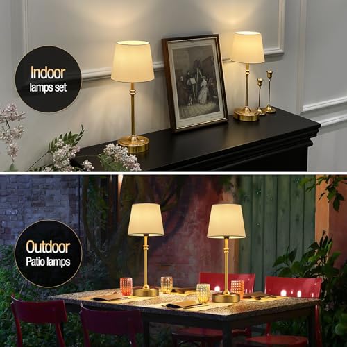 Cordless Table Lamps Set of 2 (2 Count)