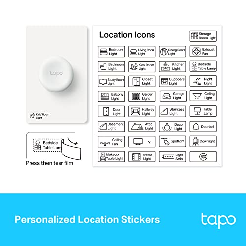 Smart Button Wireless Remote Dimmer Switch