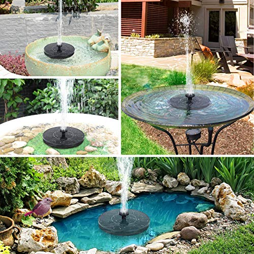 1W Solar Bird Bath Fountain Pump