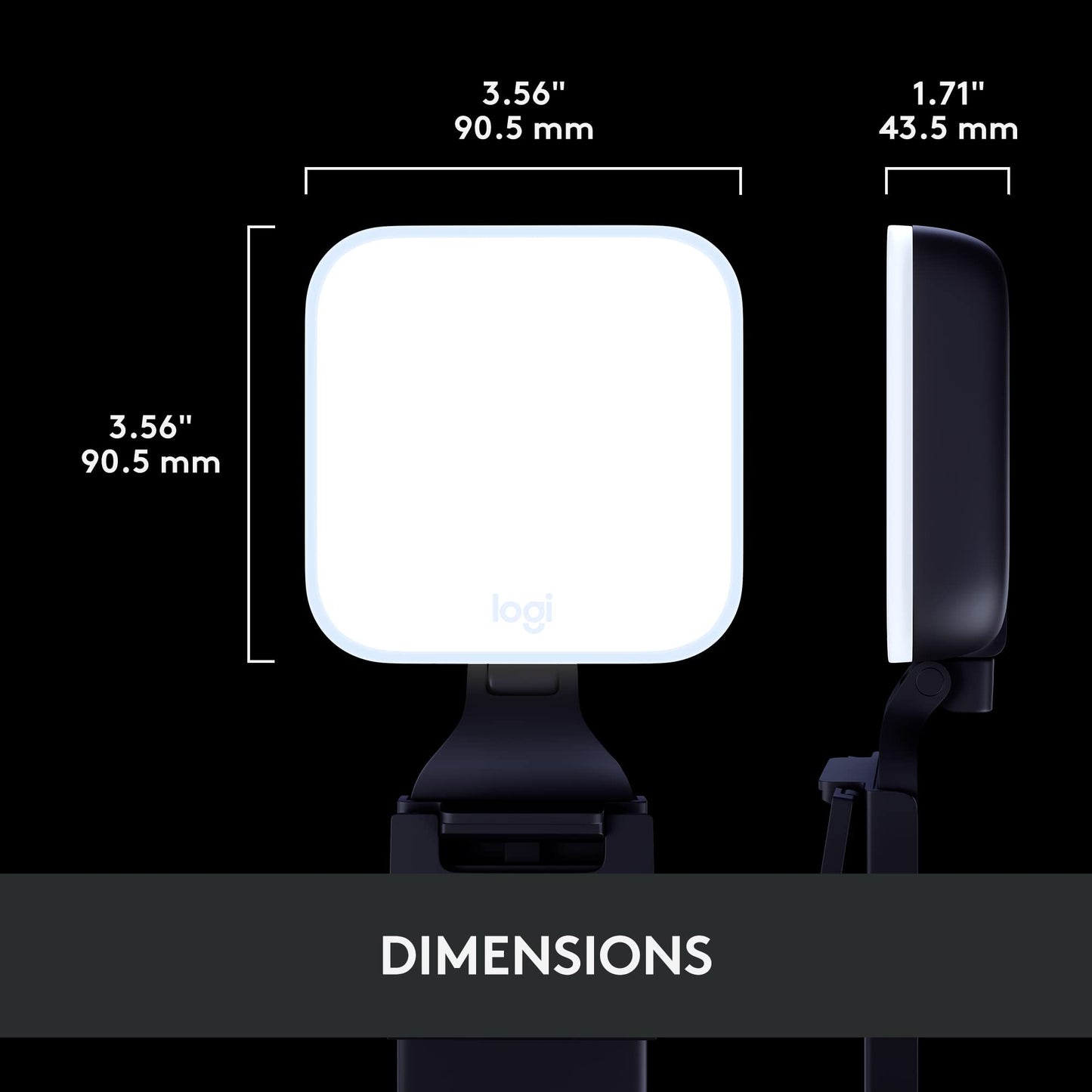 Logitech for Creators Litra Glow Premium LED Streaming Light