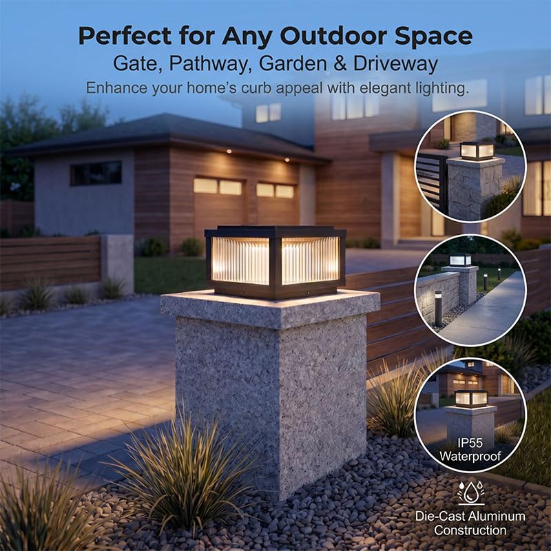 Outdoor Column Light 11.8 in