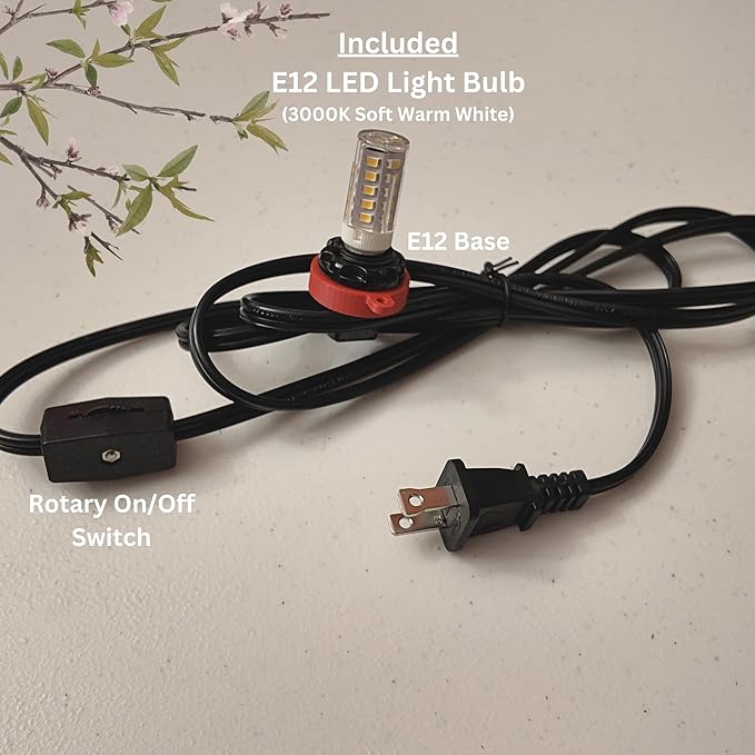 Japanese Torii Gate Lantern - Exquisite Japanese Decor for Home and Room | Unique Desk Lamp and Table Lamp Design | Mini Japanese Lantern Transforms Any Space (Ivory White)