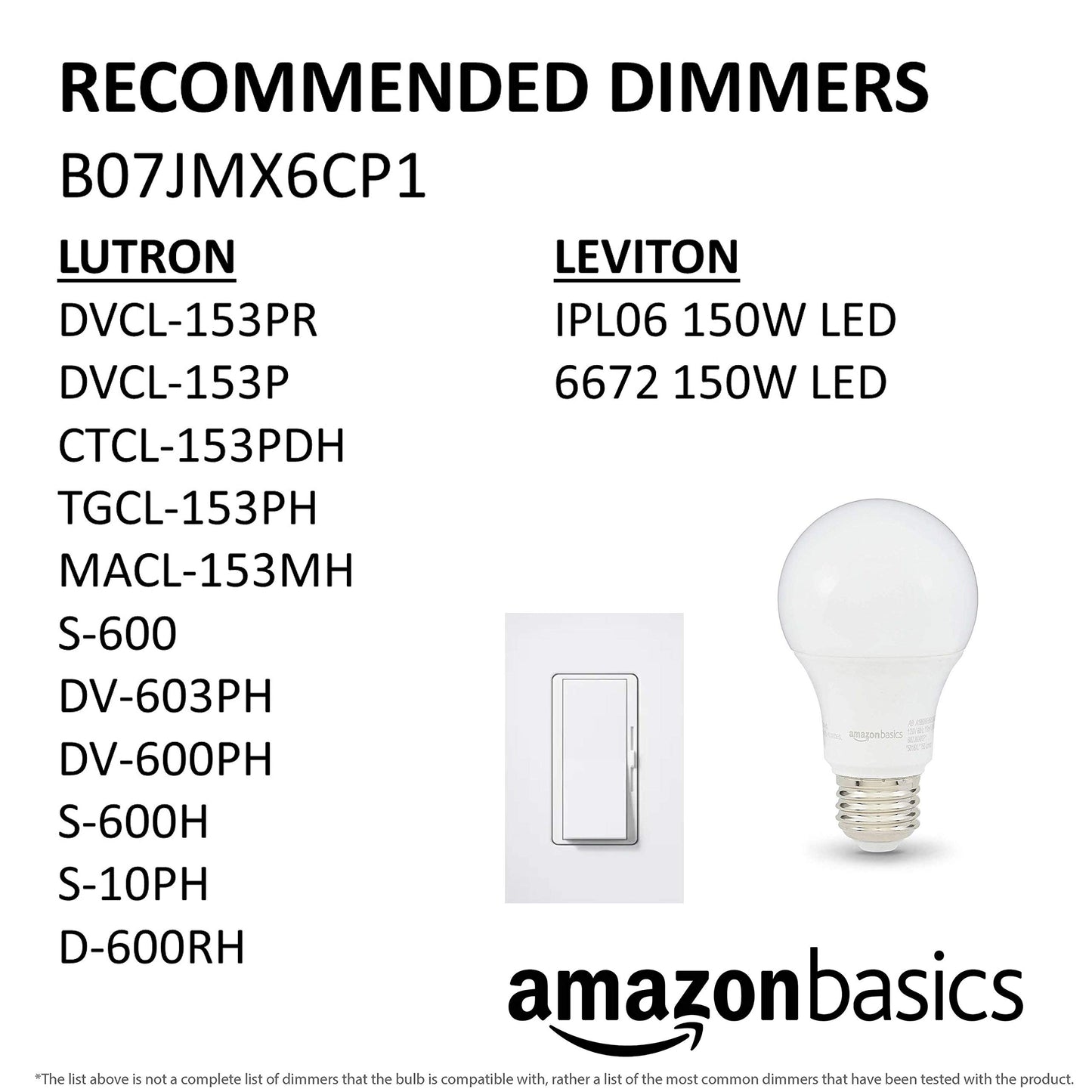 A19 LED Light Bulbs (6 Count)