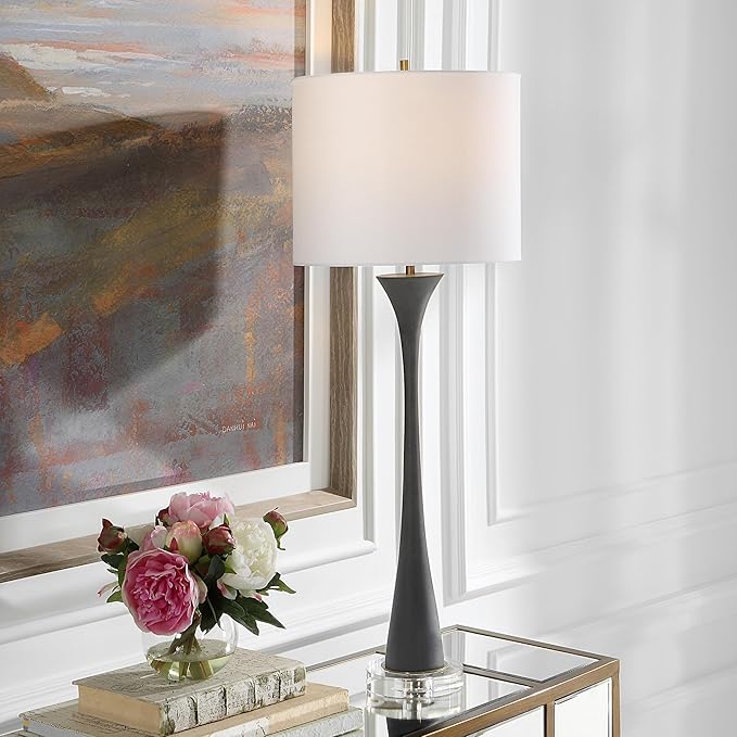 Uttermost Fountain - 1 Light Buffet Lamp-34 Inches Tall and 12 Inches Wide