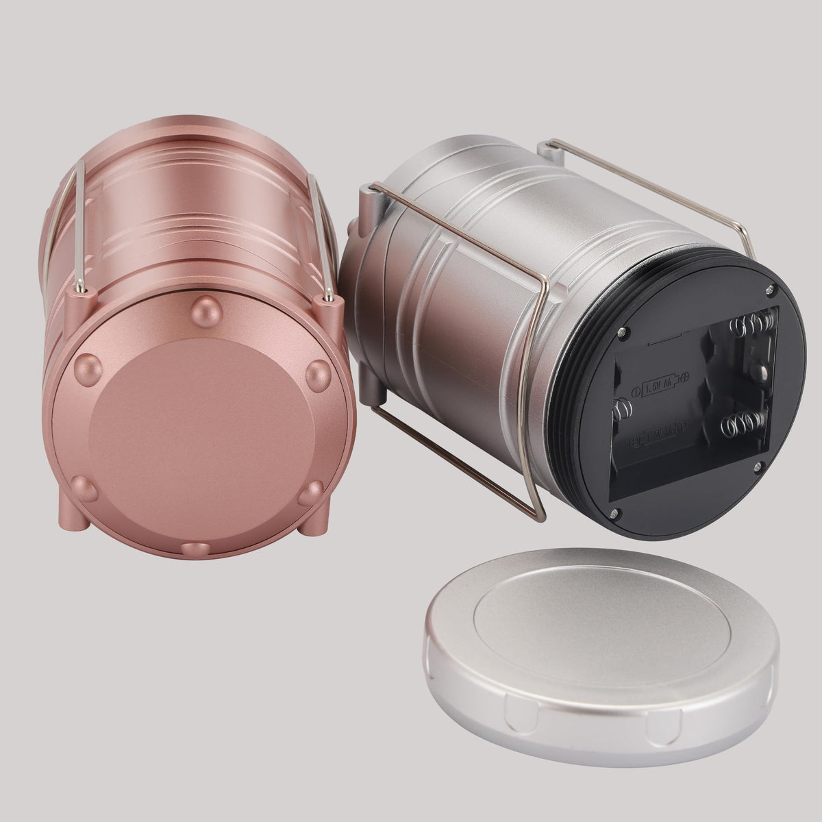 LED Camping Lantern (Silver, Gold, Rose Gold, Burgundy)