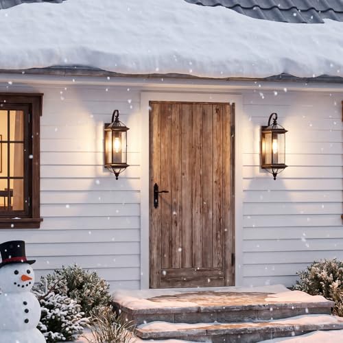 Solid Copper Dusk to Dawn Outdoor Wall Lantern (Bronze / 20''H)