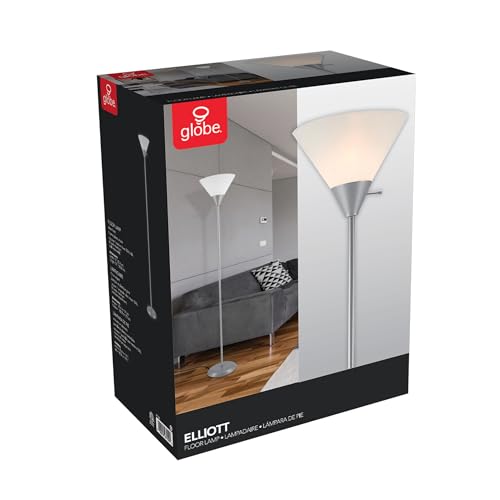 677150 Elliott 72" Floor Lamp (Silver, Elliott / 1 Pack)