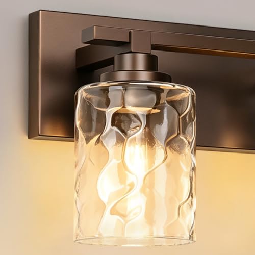 Modern Bathroom Lighting Fixtures Over Mirror