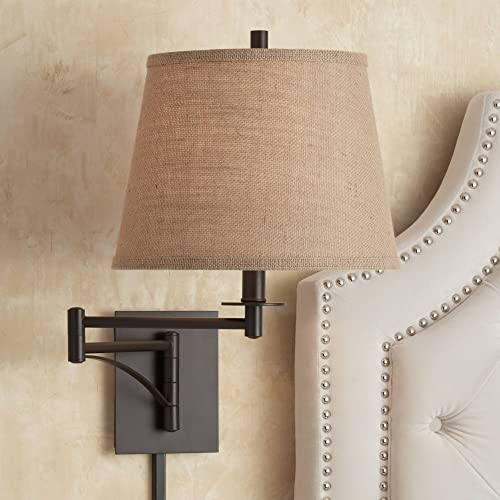 Brinly Burlap Plug (Set of 2 - Brown)