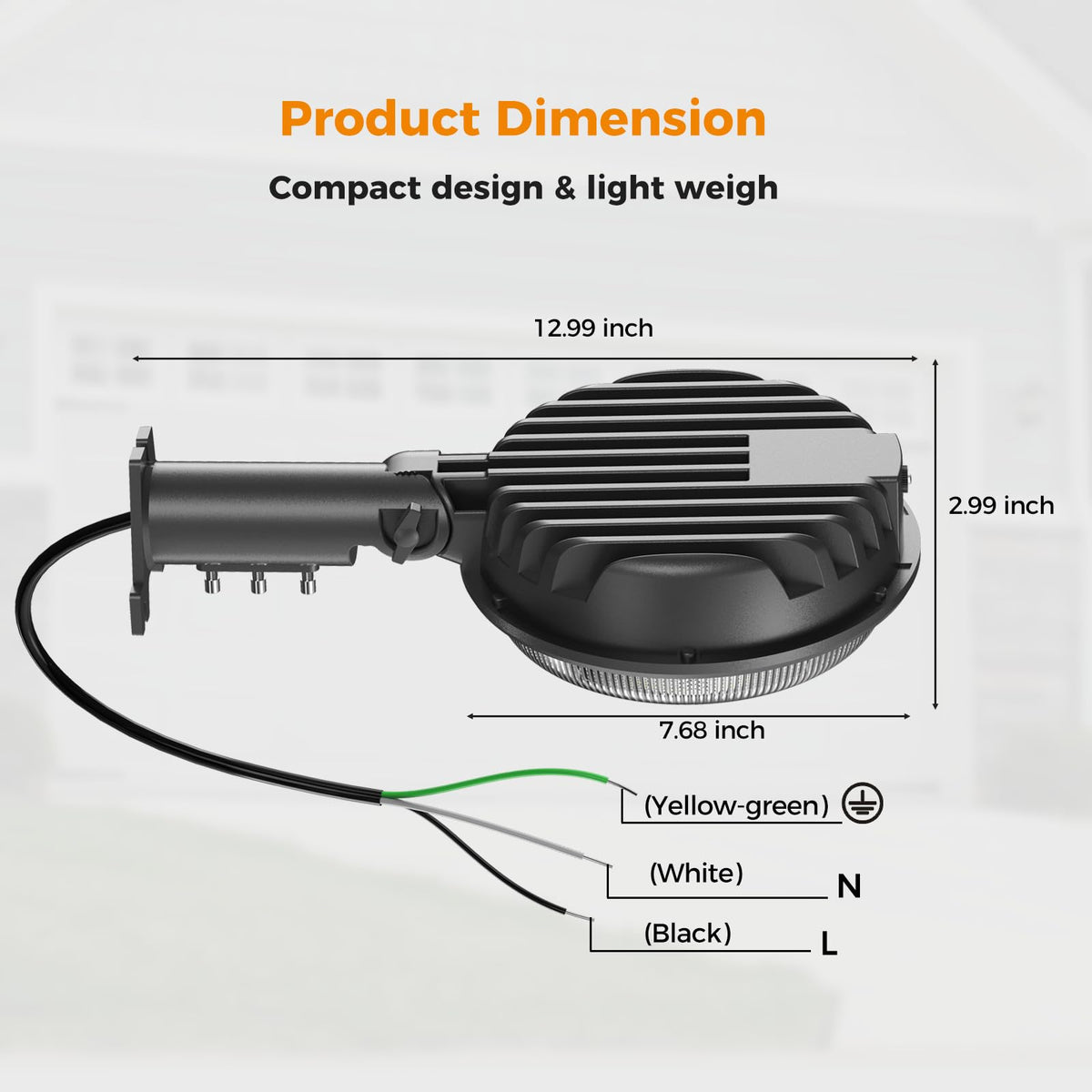 200W LED Barn Light Outdoor Dusk to Dawn Lights